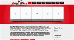 Desktop Screenshot of larryklinemeats.com